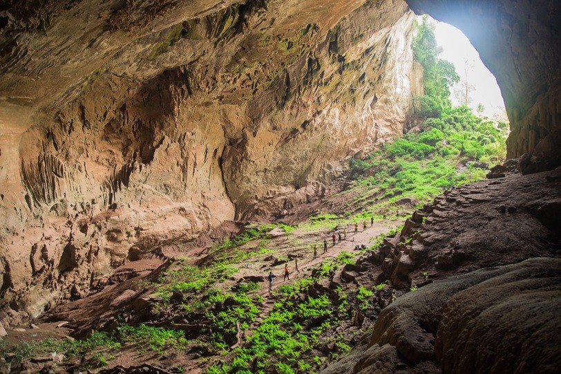 Phong Nha- Kẻ Bàng được mệnh danh là "Vương quốc hang động thế giới". Ảnh (nguồn): VQG Phong Nha- Kẻ Bàng
