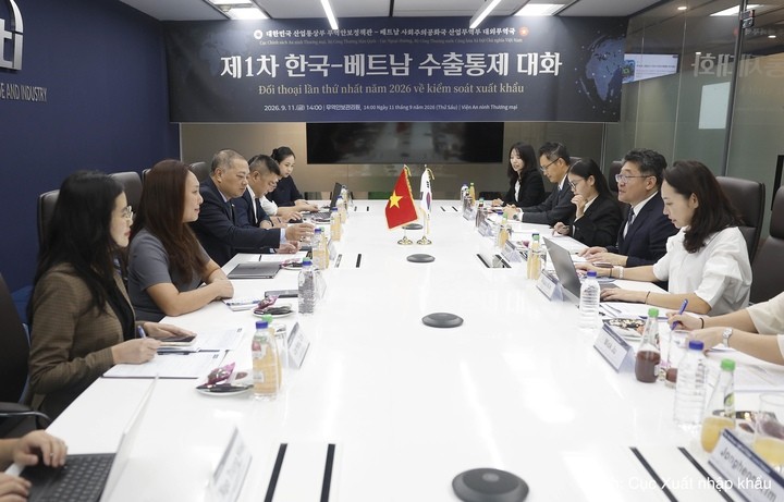 Việt Nam - Hàn Quốc đối thoại về kiểm soát xuất khẩu tại Seoul.