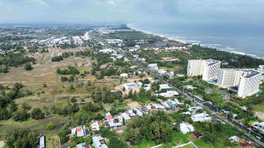 Đất đai là nguồn lực quan trọng đối với sự phát triển của thành phố Đà Nẵng. Ảnh: Ngọc Tân