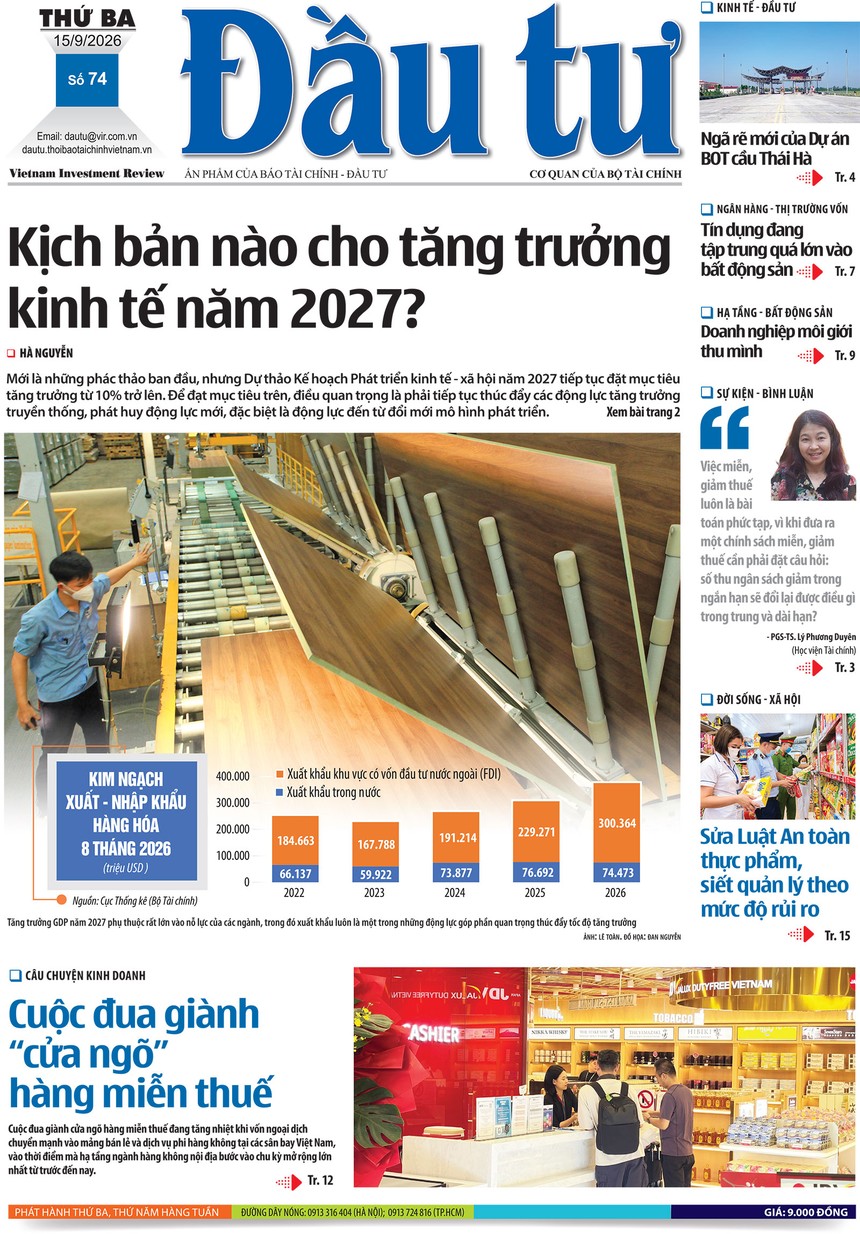 Báo Đầu tư số 74