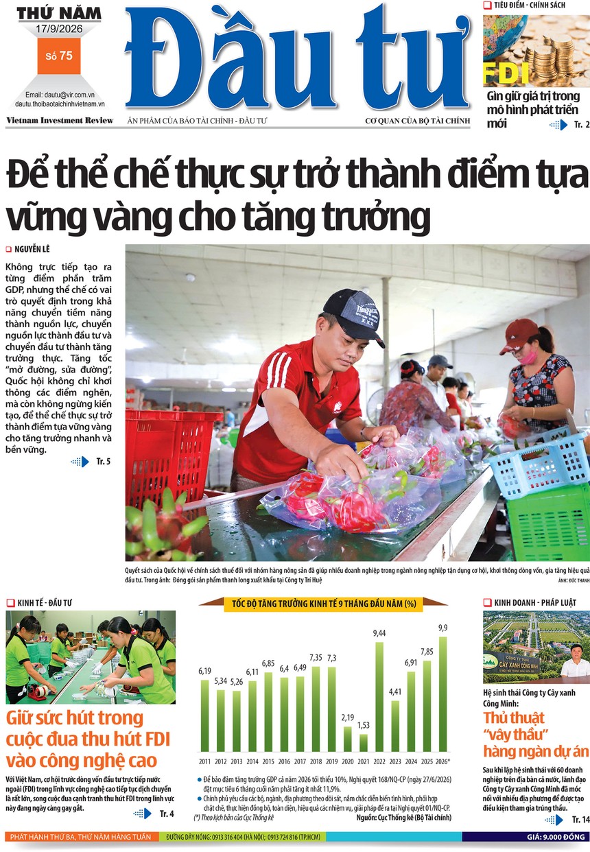 Báo Đầu tư số 75