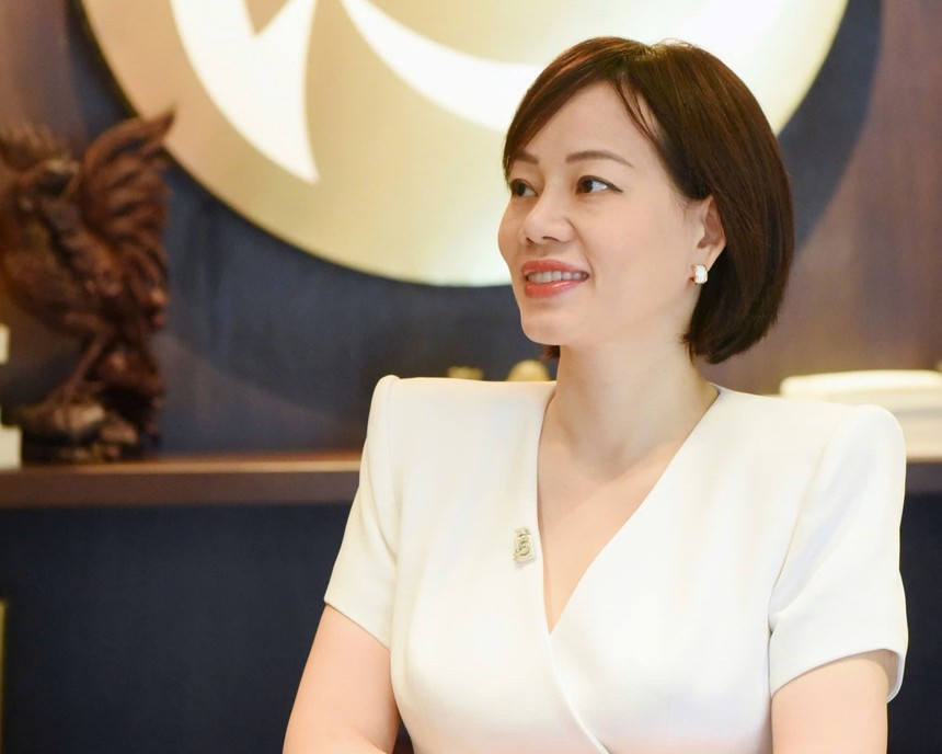 Bà Ngô Thùy Linh - Chủ tịch HĐQT Công ty cổ phần Chứng khoán SmartInvest (AAS)