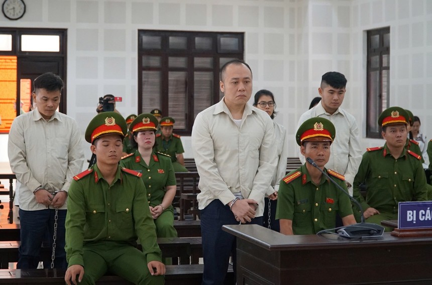 Nguyễn Quang Hoàng - Tổng giám đốc GFDI tại phiên xét xử.