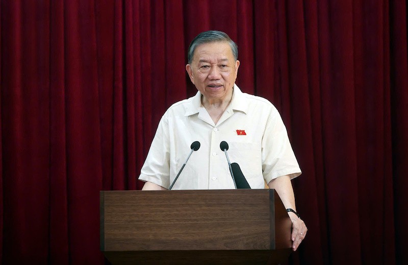 Tổng Bí thư, Chủ tịch nước Tô Lâm hồi âm ý kiến cử tri - Ảnh: Đức Thanh.