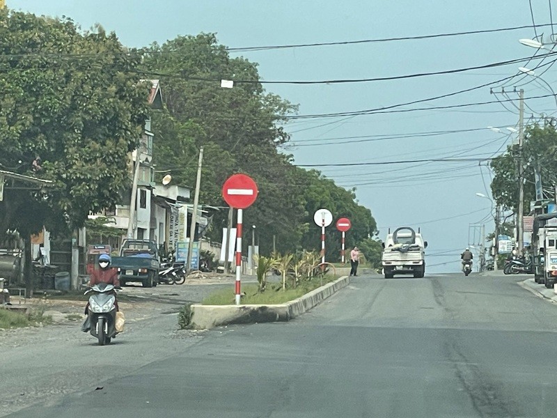 Đường Trường Chinh, một trong những khu vực liên quan đến dự án chống ngập úng khu vực trung tâm phường Kon Tum với tổng mức đầu tư 300 tỷ đồng. 
