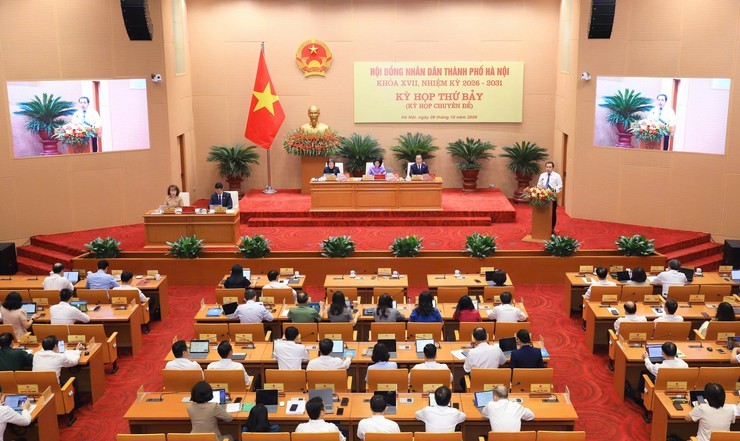 Quang cảnh kỳ họp