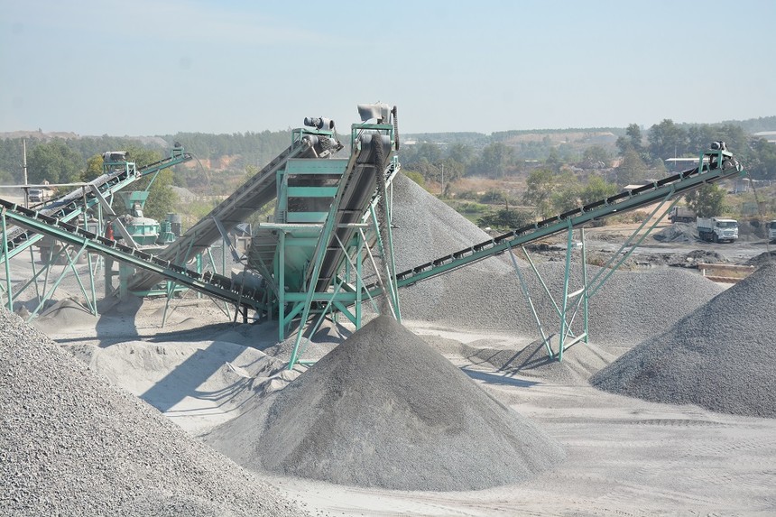 Mỏ đá Tân Cang 8 của CTI.