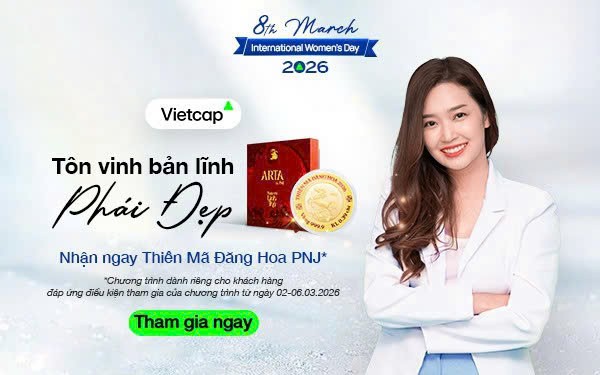 Vietcap tôn vinh bản lĩnh đầu tư của phụ nữ với chương trình 8/3