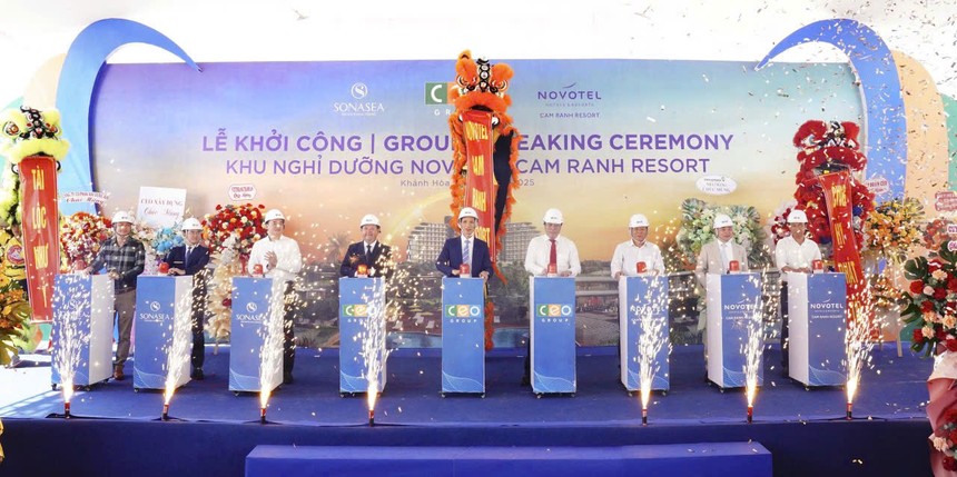 Tập đoàn CEO khởi công Novotel Cam Ranh Resort