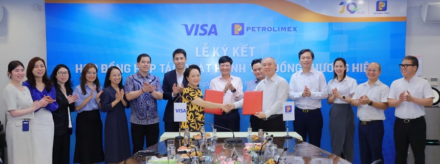 Petrolimex (PLX) hợp tác cùng VISA mở rộng giải pháp thanh toán số 