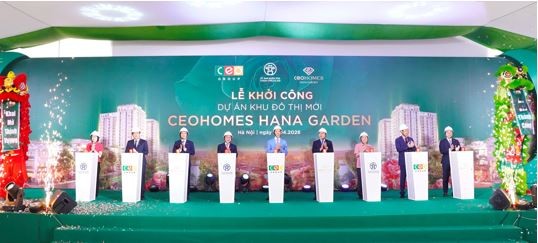CEO Group khởi công CEOHomes Hana Garden 
