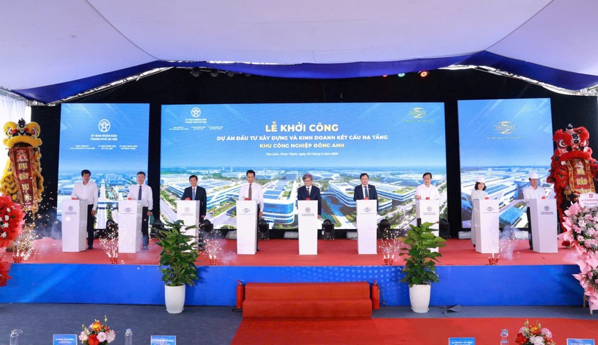 Khởi công Dự án Khu công nghiệp Đông Anh