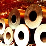 Thép sản xuất tại một nhà máy ở TQ