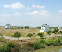 Dự án của Cty Thế Kỷ 21 trên địa bàn Q.2 hoàn thành đã 5 năm, nhưng chỉ lèo tèo vài nhà.