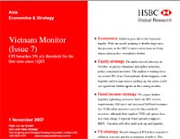 HSBC nhận định, TTCK Việt Nam bắt đầu lọt vào “tầm ngắm” của các tổ chức đầu tư quốc tế.