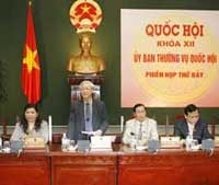 Chủ tịch QH Nguyễn Phú Trọng phát biểu khai mạc phiên họp.