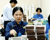 Tăng trưởng tín dụng năm 2009 được đánh giá là còn khó khăn.