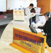Vai trò tạo lập thị trường của CTCK thể hiện ở việc thu hút được nhiều NĐT cổ phiếu OTC.