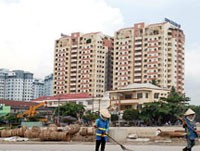 Đất ở nhà nhiều tầng, nhiều hộ ở, nhà chung cư áp dụng một mức thuế suất là 0,03%