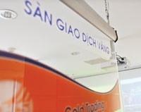 Việc tổ chức, vận hành sàn giao dịch vàng không thể thiếu sự tham gia, liên kết của các doanh nghiệp kinh doanh vàng.