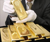 Giá vàng đang dao động trong biên độ hẹp khi chưa xác định rõ xu thế. Nguồn: goldcoinsgain.com