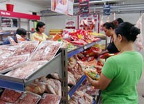 CPI tháng 3 của Hà Nội tăng 4,72% so với tháng 12/2009.