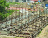 TSQ thừa nhận sử dụng thép của Trung Quốc trong thi công Dự án Làng Việt kiều châu Âu. Ảnh: H.T