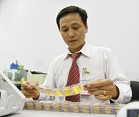 Lượng vốn vàng của các ngân hàng chủ yếu đến từ nguồn vàng gửi tiết kiệm của người dân.