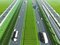  Phối cảnh đường cao tốc Hà Nội - Hải Phòng, một dự án có sự hỗ trợ của Chính phủ Hàn Quốc