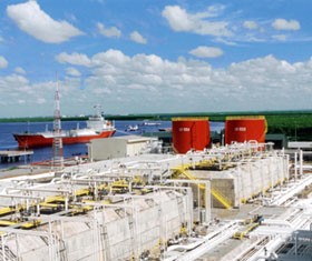 Kho cảng Thị Vải. Nguồn: PV Gas
