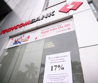 Techcombank là nhà băng lớn đầu tiên công khai mức lãi suất "khủng"