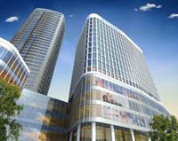 Cất nóc công trình Indochina Plaza Hanoi