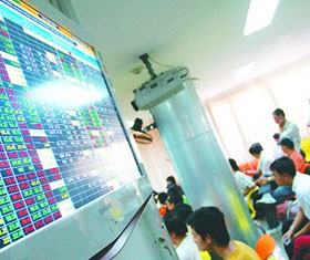 Thị trường chứng khoán đang trong giai đoạn trầm lắng