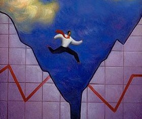 TTCK hiện tại được các chuyên gia nhận định là chưa chạm đáy - Ảnh minh họa: Corbis