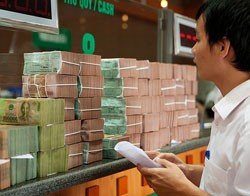 Thị trường bất động sản đóng băng khiến khoản thu từ thị trường này cũng giảm
