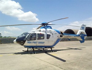 Máy bay mới của Chủ tịch Hoà Phát Trần Đình Long