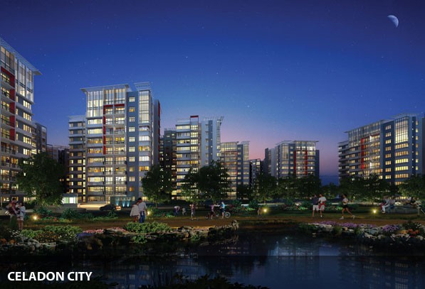 Phối cảnh một dự án HBC đang thi công