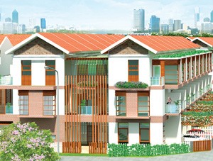 Chào bán Phố chuyên gia trong Làng sinh thái Eco Village