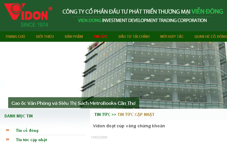 Năm 2012, VID đặt kế hoạch lợi nhuận 14,7 tỷ đồng 