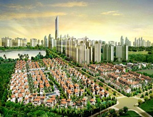 Phối cảnh dự án Khu đô thị mới Splendora
