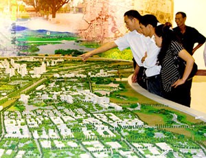 Mê Linh sẽ phát triển thành đô thị xanh