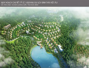 Dự án Khu đô thị sinh thái Việt Âu tại Hoà Bình          
