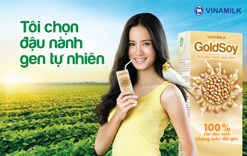 Vinamilk ra mắt sữa đậu nành không biến đổi gen 