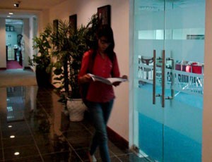 Trụ sở Công ty TNHH đầu tư GP Việt Nam chỉ là một văn phòng nhỏ tại tòa nhà CDC 25 Lê Đại Hành (Hà Nội).

