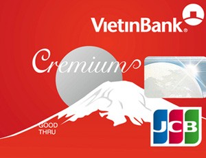 Vietinbank khuyến mãi thẻ Cremium JCB
