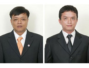 Ông Nguyễn Văn Sơn (ảnh trái) và ông Đinh Ngọc Huy là những thành viên ban lãnh đạo đã bán một lượng lớn cổ phiếu sau công bố kết quả quý II và nghị quyết tăng giá khí