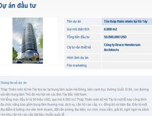 Thông tin dự án đến nay đã trở nên lố bịch