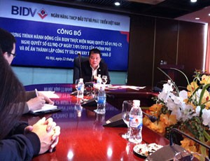 Chủ tịch BIDV tin rằng có thể cho vay mua nhà lãi suất 6% một năm