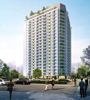 16,6 triệu đồng/m2 Chung cư Rainbow Linh Đàm