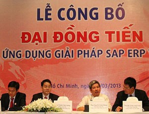 Đại Đồng Tiến đưa giải pháp SAP ERP vào hoạt động